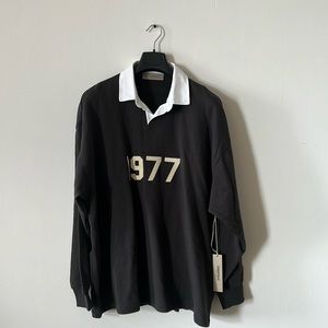FEAR OF GOD ESSENTIALS RUGBY SHIRT